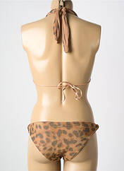 Maillot de bain 2 pièces marron CARIOCA pour femme seconde vue