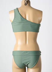 Maillot de bain 2 pièces vert WILD pour femme seconde vue