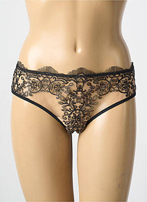 Culotte tissage dentelle noir VANINA femme