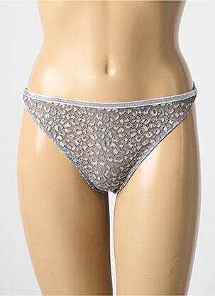 Culotte tissage dentelle bleu LA NOUVELLE femme