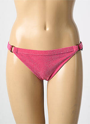 Bas de maillot de bain stretch culotte rose LOVE STORIES femme