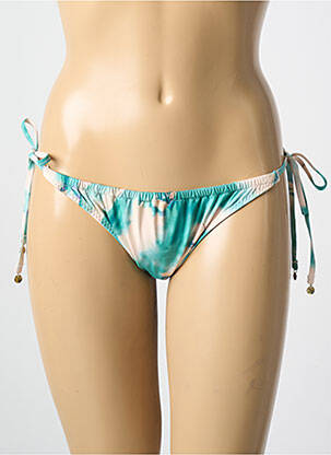 Bas de maillot de bain stretch bikini bleu LOVE STORIES femme