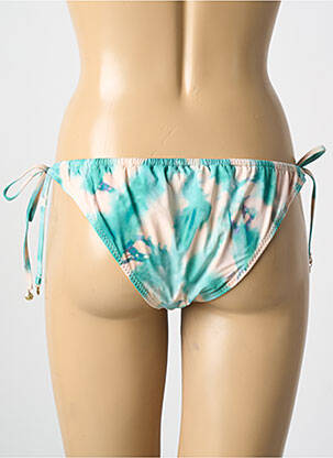 Bas de maillot de bain stretch bikini bleu LOVE STORIES femme