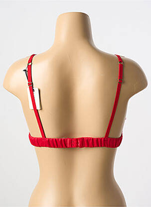 Soutien-gorge sans armature bralettes rouge LOVE STORIES femme
