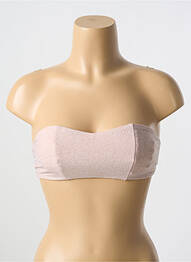 Soutien-gorge sans armature haut bandeau rose KARMA KOMA femme