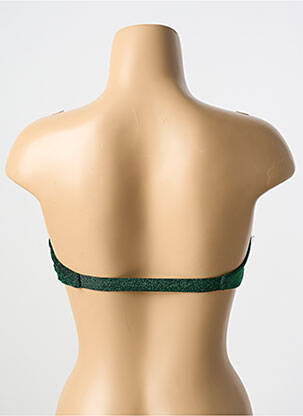 Soutien-gorge sans armature haut bandeau vert KARMA KOMA femme
