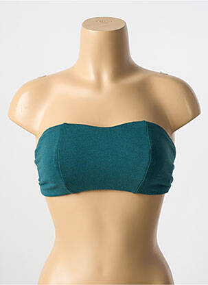 Soutien-gorge sans armature haut bandeau vert KARMA KOMA femme