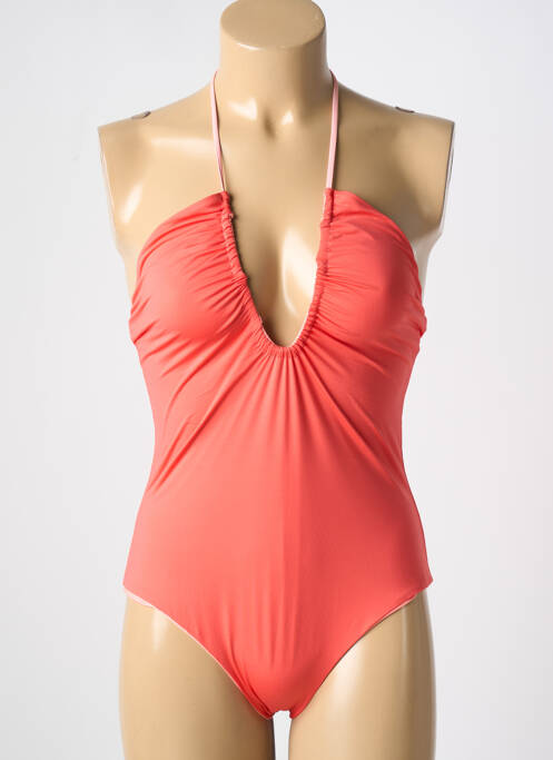 Maillot de bain 1 pièce orange CARIOCA pour femme