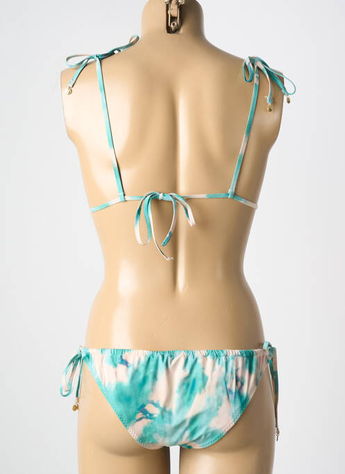 Maillot de bain 2 pièces bleu LOVE STORIES pour femme