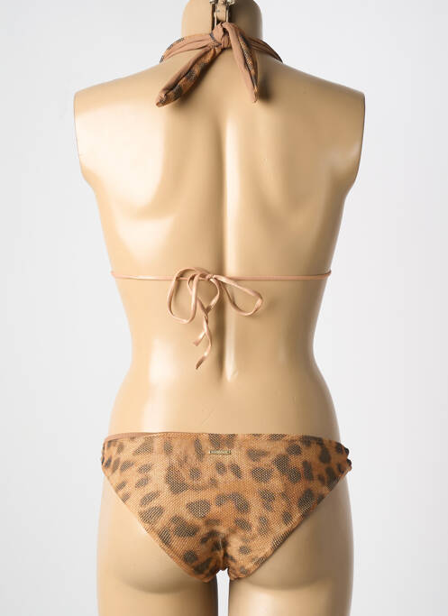 Maillot de bain 2 pièces marron CARIOCA pour femme