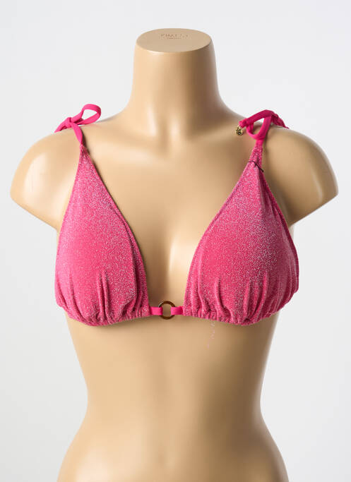 Haut de maillot de bain rose LOVE STORIES pour femme