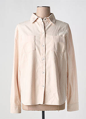 Chemisier coupe droite manches longues rose MAISON LABICHE femme