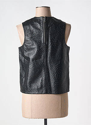Top sans manche sans manche noir REMAIN femme