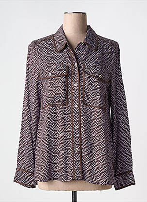 Chemisier marron CHLOÉ STORA pour femme