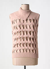 Pull col roulé rose PHISIQUE DU ROLE pour femme seconde vue