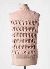 Pull col roulé rose PHISIQUE DU ROLE pour femme seconde vue