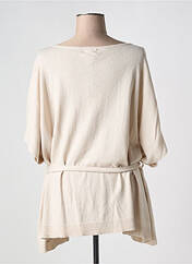 Pull tunique beige DIEGA pour femme seconde vue