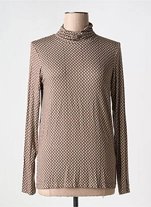 T-shirt marron CHARLIE JOE pour femme