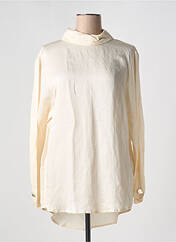 Tunique manches longues beige LAURENCE BRAS pour femme seconde vue