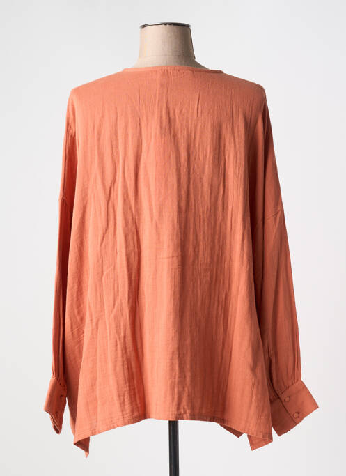 Blouse orange NOTSHY pour femme