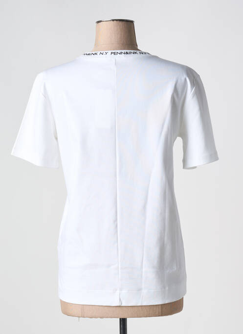 T-shirt blanc PENN & INK N.Y pour femme