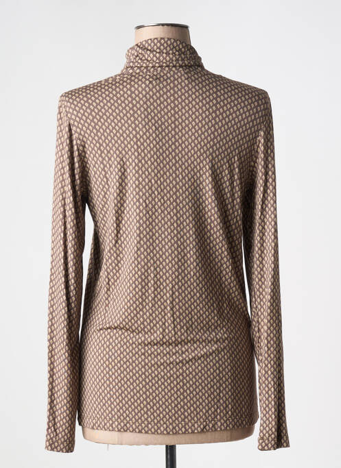 T-shirt marron CHARLIE JOE pour femme