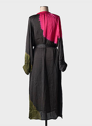 Robe longue manches longues manches longues rose NOUS ANTWERP femme