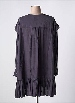 Robe courte manches longues manches longues gris ATTIC AND BARN femme