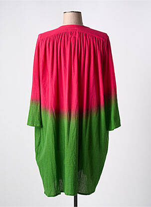 Robe courte manches longues manches longues rose LOVE AND LET DYE femme