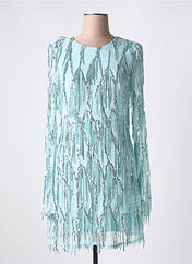 Robe mi-longue bleu ROTATE pour femme seconde vue