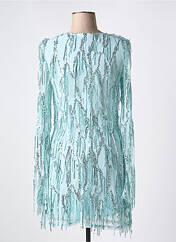 Robe mi-longue bleu ROTATE pour femme seconde vue