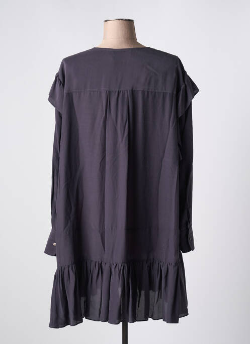 Robe courte gris ATTIC AND BARN pour femme