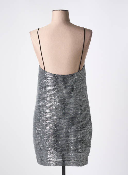 Robe courte argent KARMA KOMA pour femme