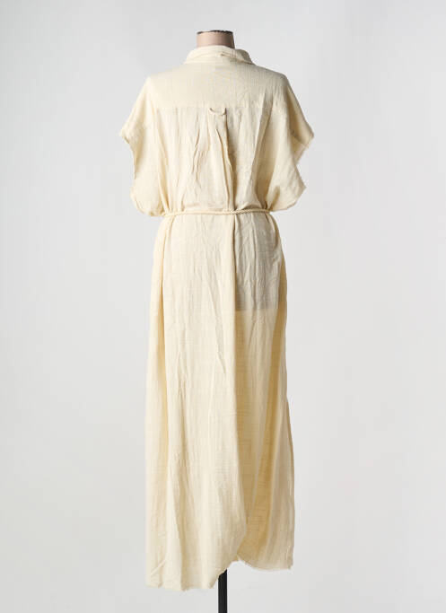 Robe longue beige MAISON SAINT JULIEN pour femme
