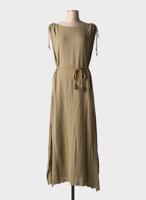 Robe longue vert MAISON SAINT JULIEN pour femme