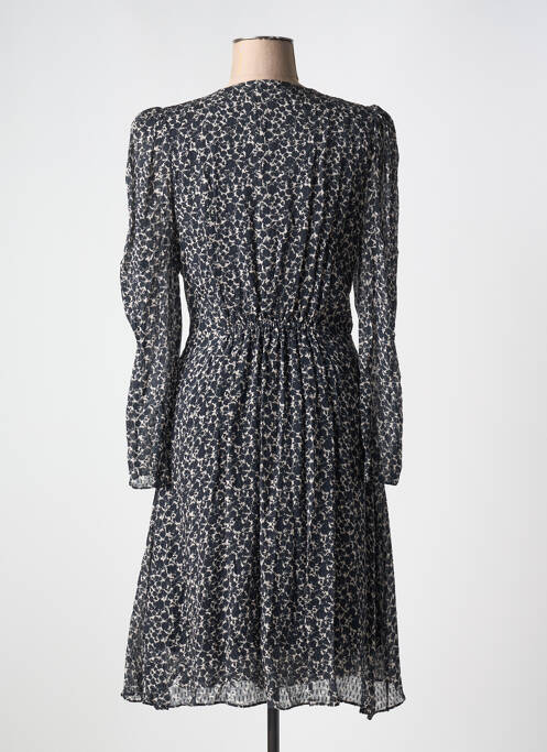 Robe mi-longue noir BERENICE pour femme