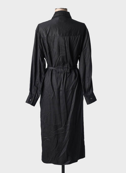 Robe mi-longue noir LAURENCE BRAS pour femme