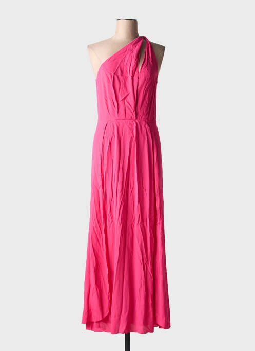 Robe mi-longue rose KARMA KOMA pour femme