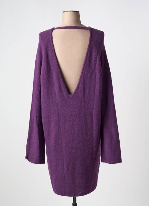 Robe pull violet KARMA KOMA pour femme