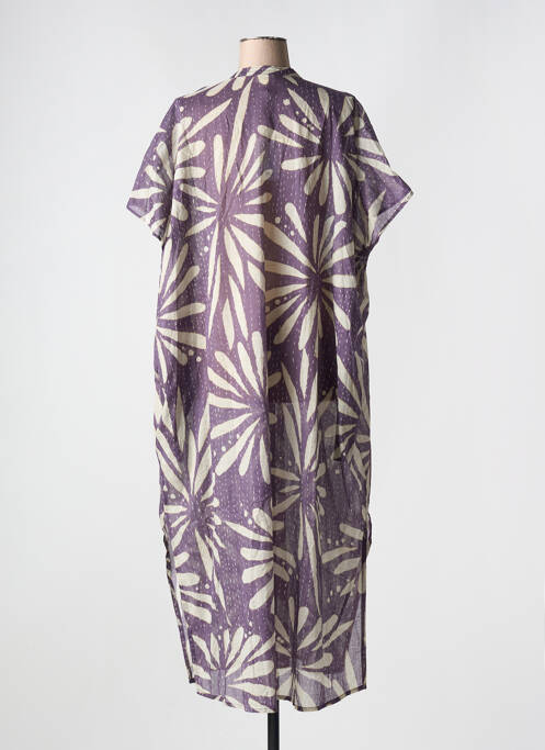 Tunique manches courtes violet DIEGA pour femme