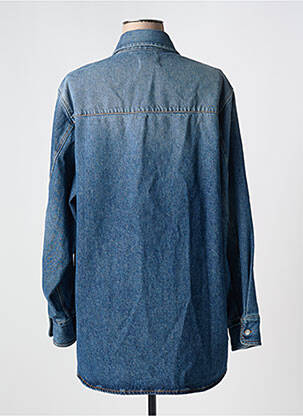 Veste casual coupe droite bleu HAIKURE femme