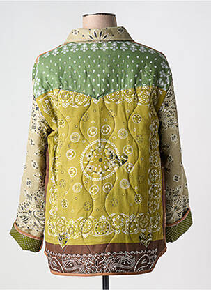 Veste casual coupe droite vert ONE OF A KIND femme