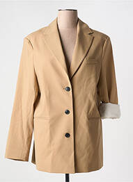 Blazer coupe cintrée beige PENN & INK N.Y femme