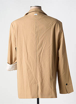 Blazer coupe cintrée beige PENN & INK N.Y femme