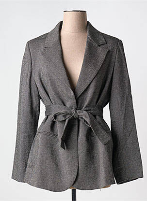 Blazer coupe cintrée gris ATTIC AND BARN femme