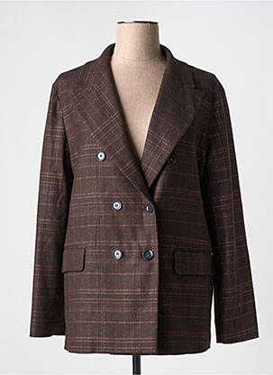 Blazer manches longues marron ATTIC AND BARN femme