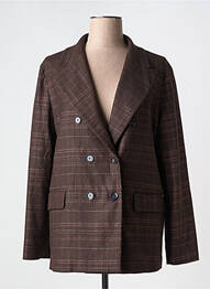 Blazer manches longues marron ATTIC AND BARN femme
