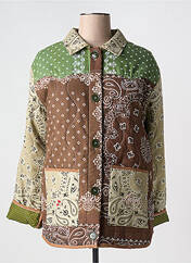 Veste casual vert ONE OF A KIND pour femme seconde vue