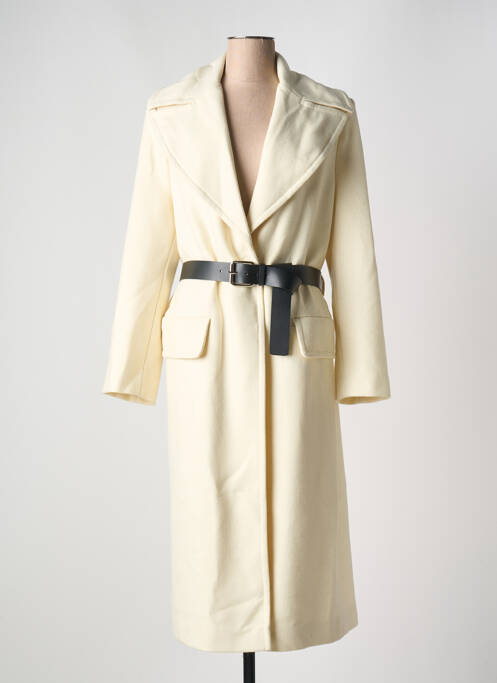 Manteau long blanc PHISIQUE DU ROLE pour femme