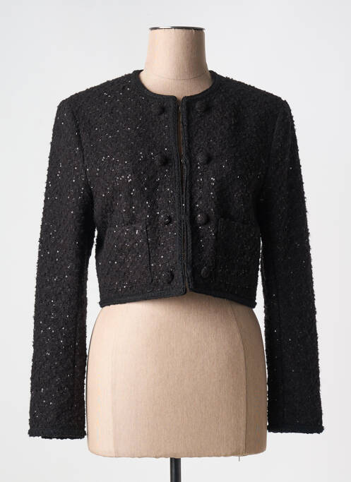 Veste chic noir ROTATE pour femme